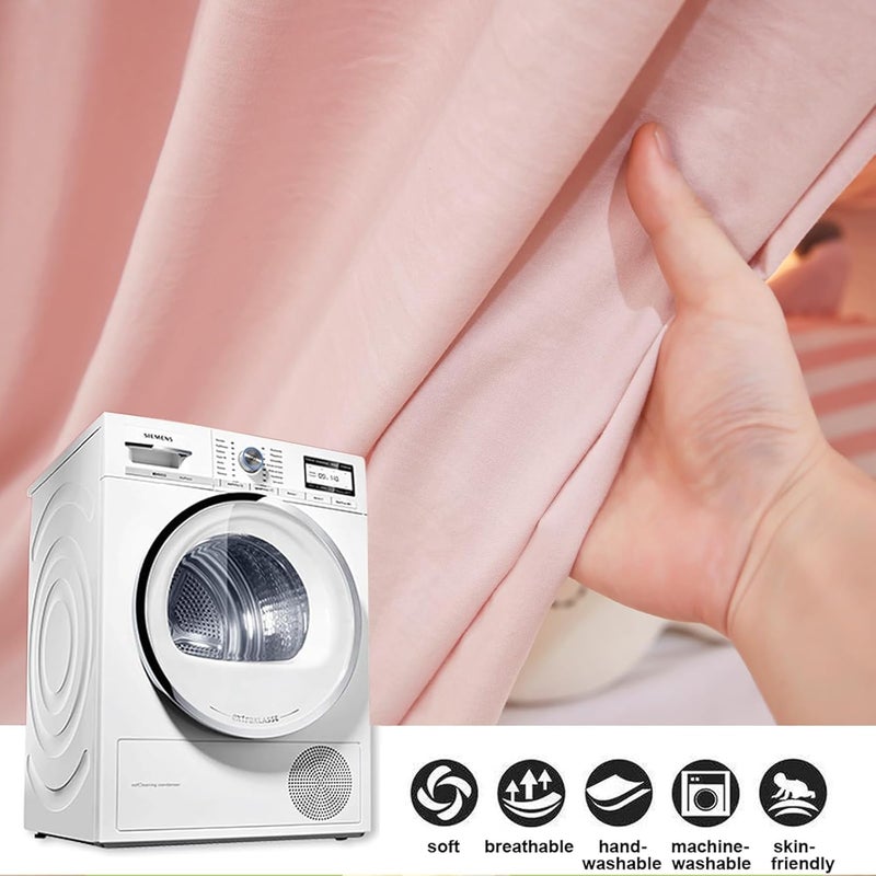 Akiky Kids Bed Canopy for Crib & Twin Size with Ruffles Dreamcatcher, Princess Girls Nursery Room Decor Toddler Baby Dome Round Hanging Tent Curtains Skirt Over Bed Reading Nook Play Tents Pink - Image 4